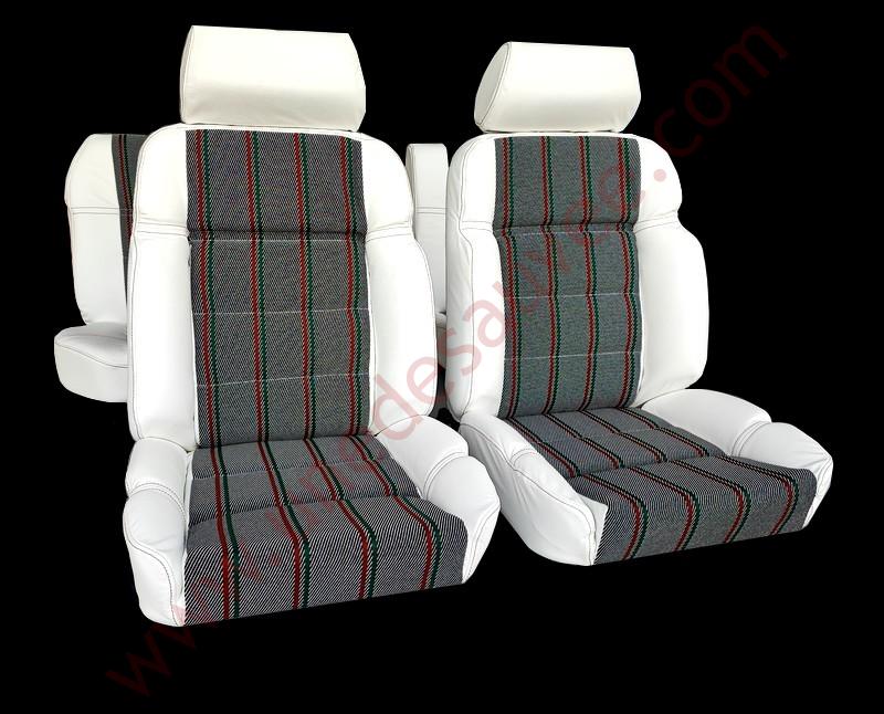 ECHANGE STANDARD GARNITURES DE SIÈGES SEMI CUIR PEUGEOT 205 ROLAND GARROS